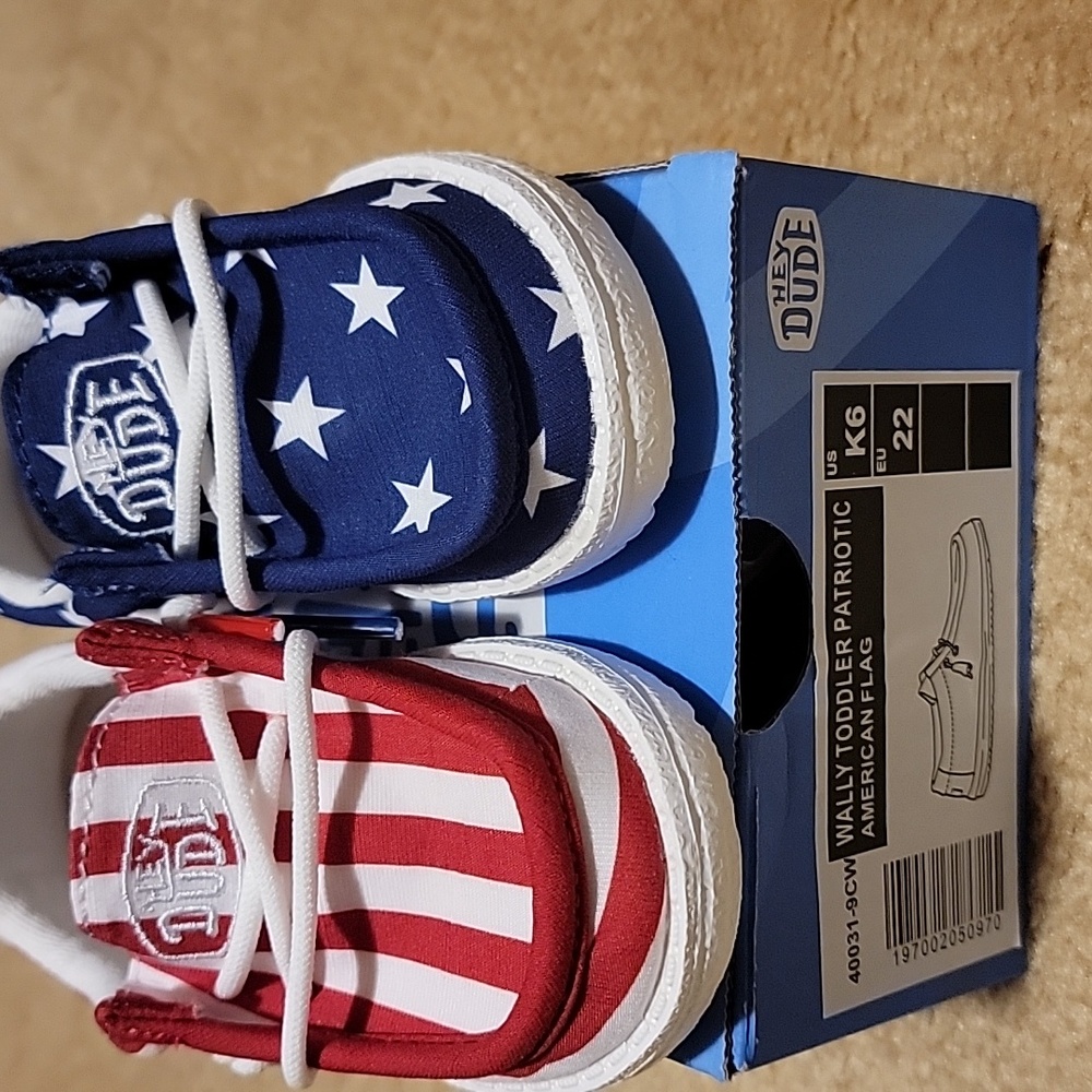 Walley Toddler Patriotic hey duds
